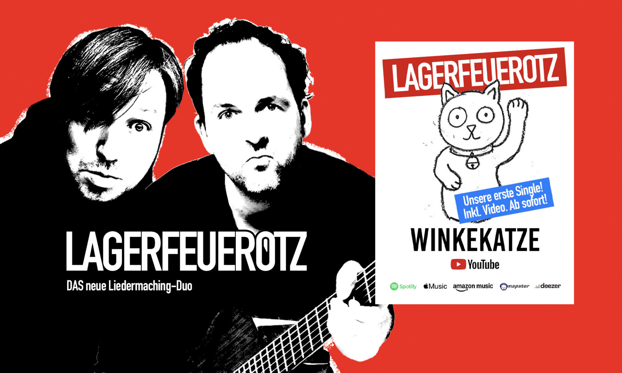 LAGERFEUEROTZ - DAS neue Liedermaching-Duo