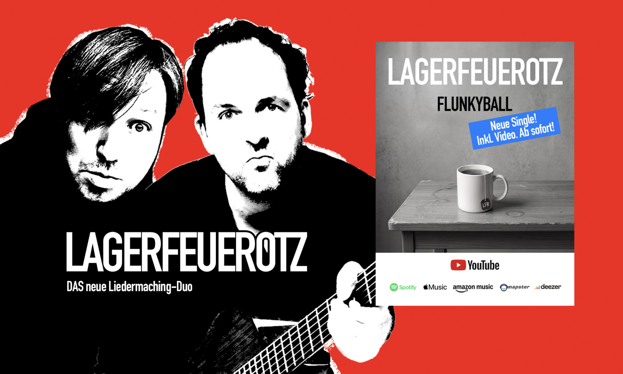 LAGERFEUEROTZ - DAS neue Liedermaching-Duo